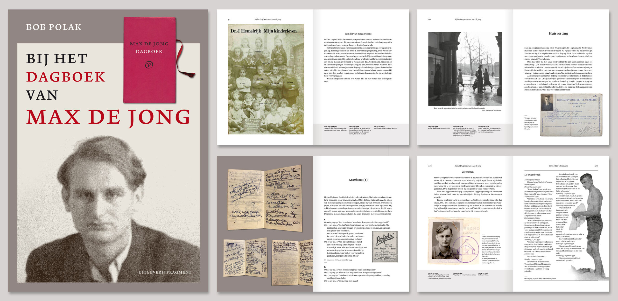 Bij het dagboek van Max de Jong